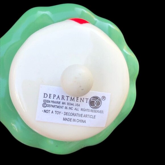 Dept. 56 Christmas Porcelain Snowman Ornaments Set of 2 - Picture 8 of 13